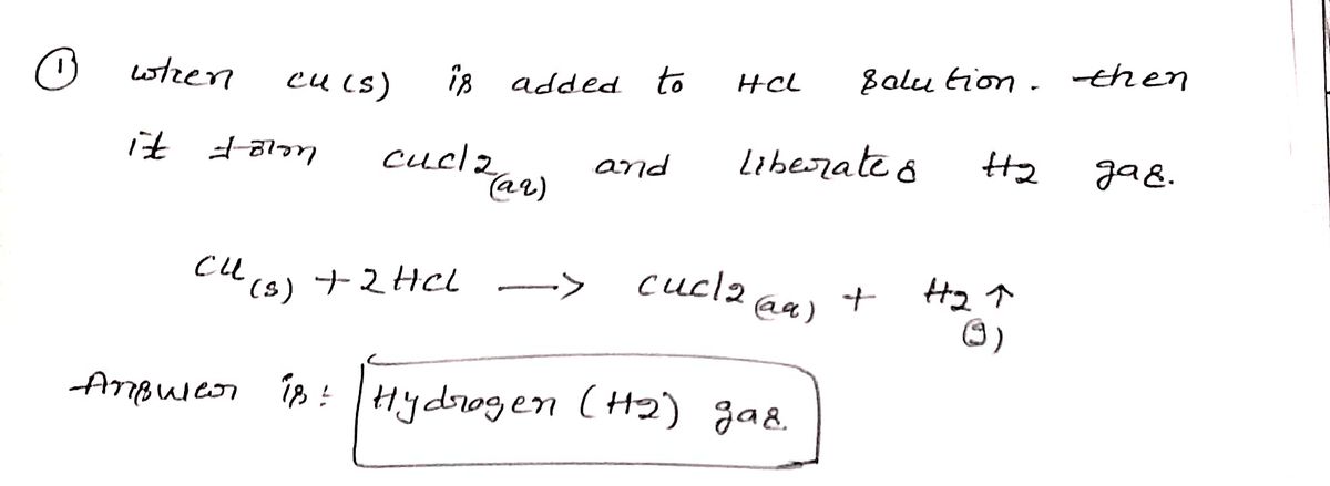 Chemistry homework question answer, step 1, image 1